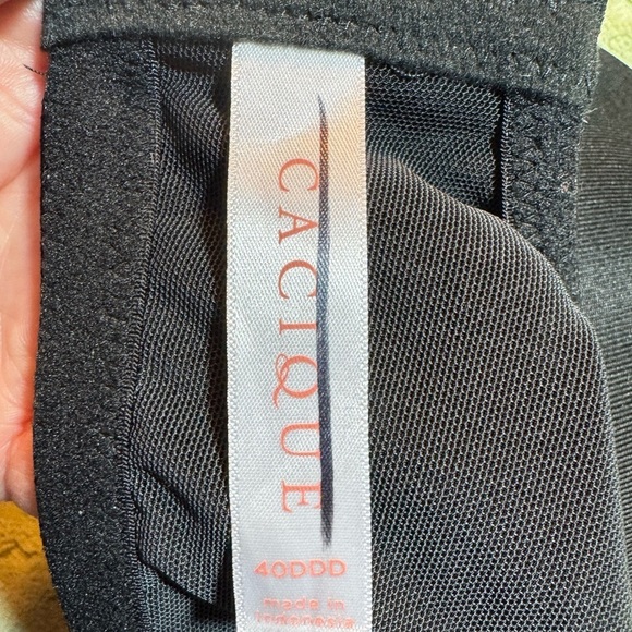 Cacique Boost Plunge Bra Size 40 DDD - Picture 7 of 8